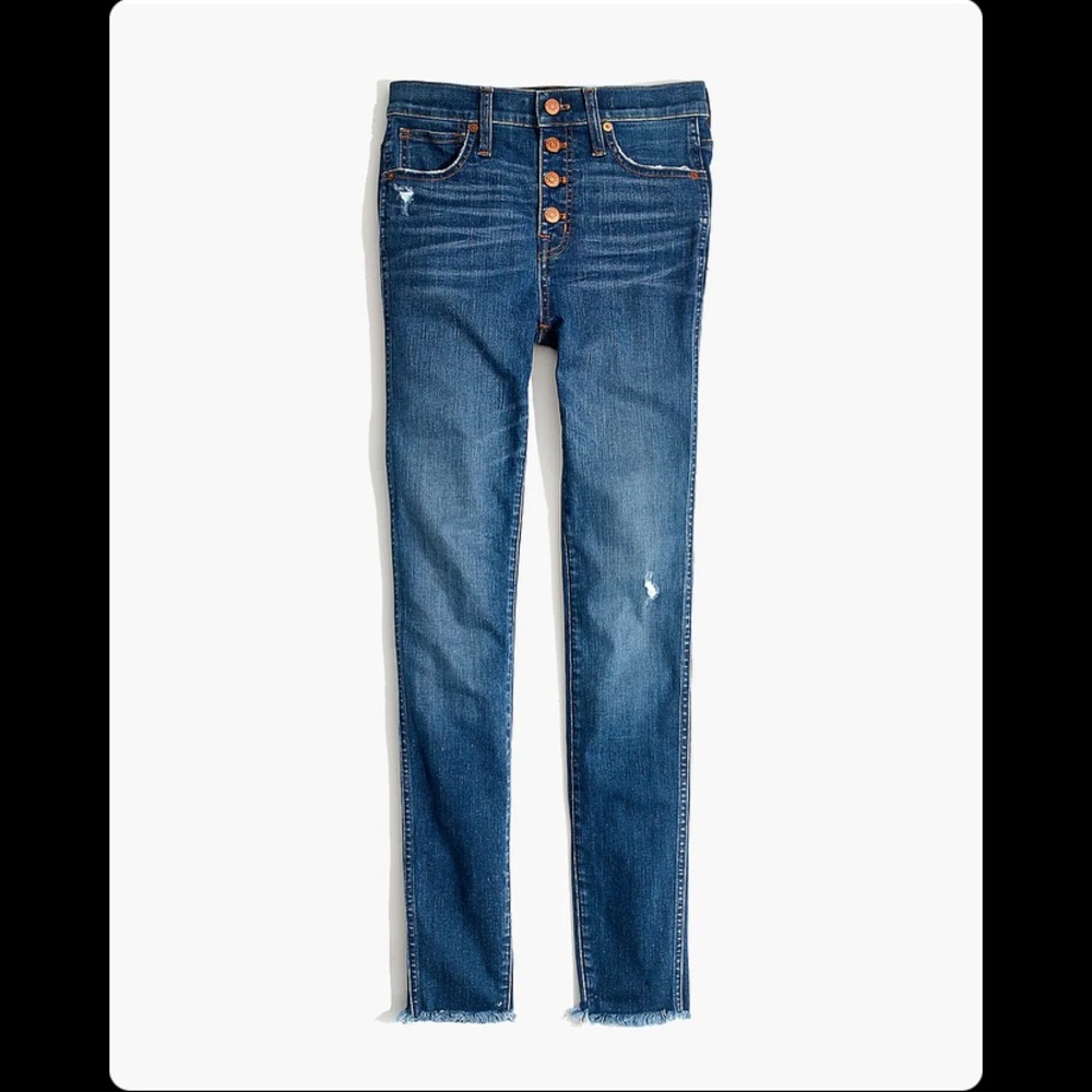 Madewell 10" High-Rise Skinny Jeans Size 26